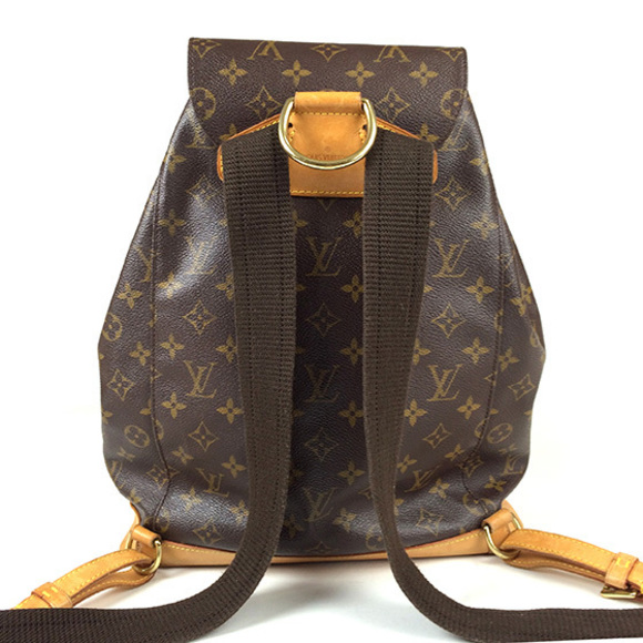 Louis Vuitton Monogram Montsouris GM Backpack Brown - Picture 3 of 7